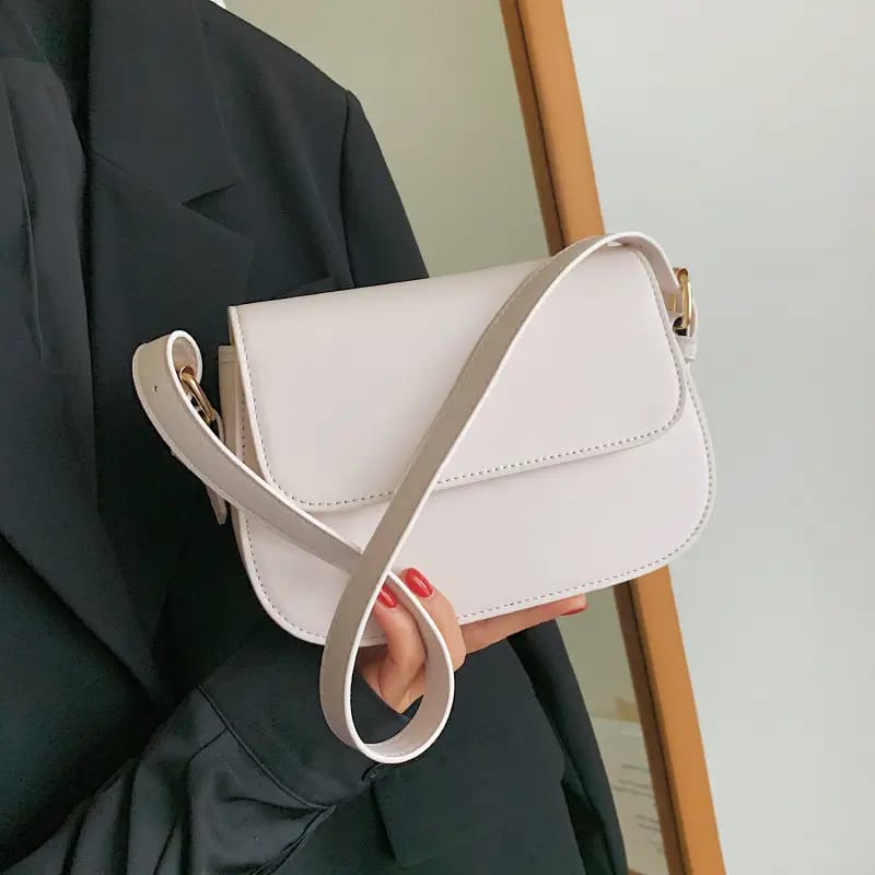 Classic Minimalist Flap Shoulder & Crossbody Bag for Women