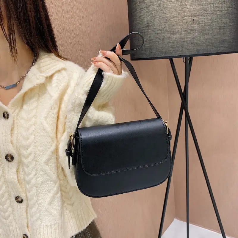 Classic Minimalist Flap Shoulder & Crossbody Bag for Women