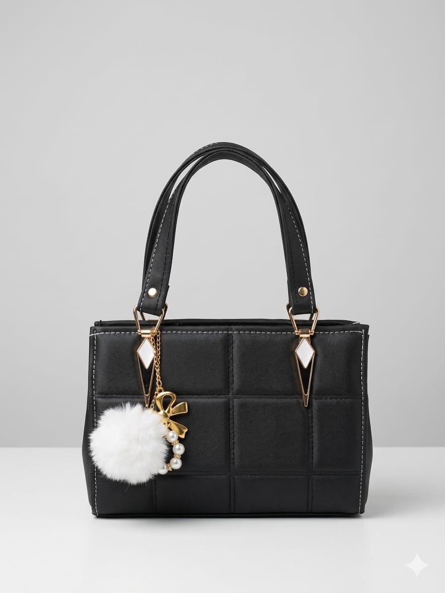 Luxury Square Handbag for Women | Stylish Top Handle Purse